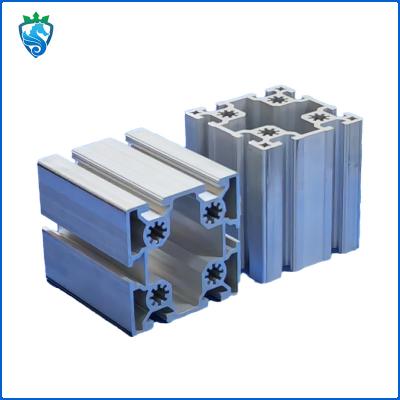 China 6061 T6 Assembly Line Aluminum Profile Section 10mm 12mm for sale