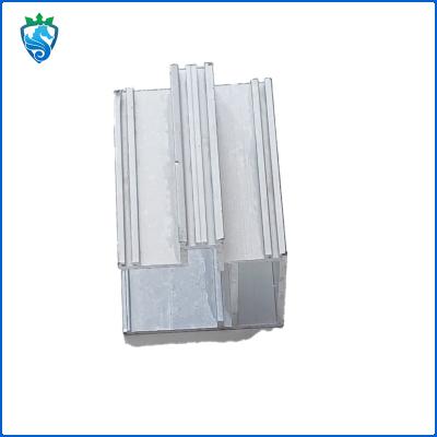 China Industrial Aluminum Curtain Wall Profile 8mm 10mm Shower Glass Wall Profile for sale