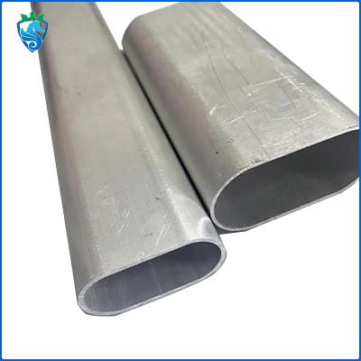 China Proveedor de perfil de tubo ovalado de aluminio Tubo de aluminio anodizado de 10 mm en venta