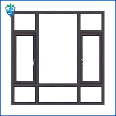 China Polishing Aluminum Alloy Window Doors Frame Profiles Anodizing Treatment T3 - T7 à venda