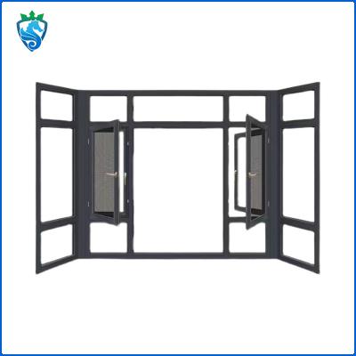 China Industrial O H112 Aluminum Window Extrusion Profiles 6063 Assembly Line à venda