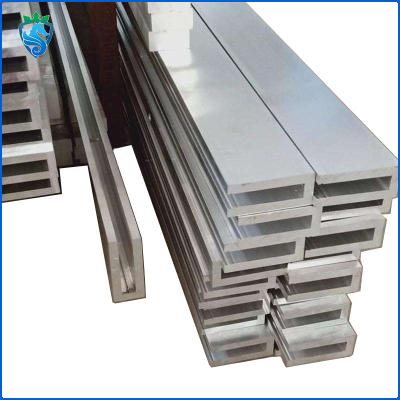 China U Shaped Aluminum Handrail Profiles Fence Channel Glass Railing For Swimming Pool for sale