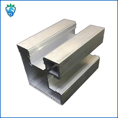 China Custom Aluminum Handrail Profile Stair Handrail Wood Grain Railing Profile Oval Aluminum Tube for sale