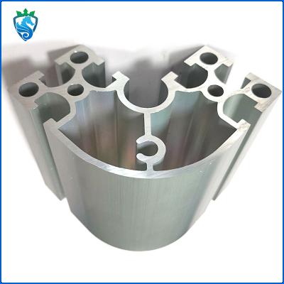 China Customized Assembly Line Aluminum Profile Designs 6063-t5 Aluminium Frame à venda