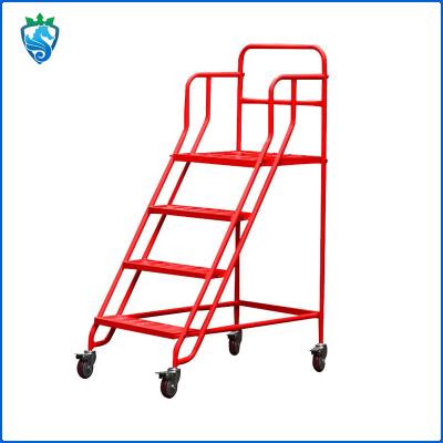 China 6 5 4 3 Step Ladder Folding Step Stool Mechanical Operation Work for sale