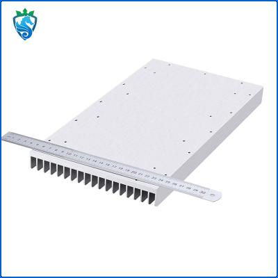 China 10.0mm 6061 Aluminium Heat Sink Profile Air Cooled Thermal Extrusions Anodized Fin Design for sale