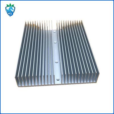 China Fresado CNC Perfil del disipador de calor de aluminio Producción industrial Soldadura en venta