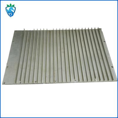 China Perfil de disipador de calor de aluminio OEM personalizado Revestimientos electrónicos Profiles de radiador de estructura en venta