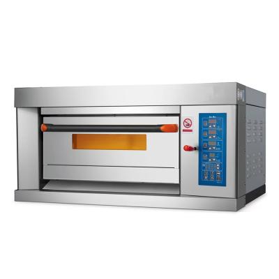 中国 Large Capacity Digital low price deck oven gas deck baking oven with Heating Element 販売のため