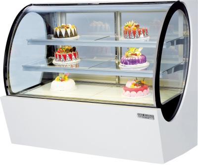 China Electric Marble Base Cake Display Showcase 110V/220V Insulated Commercial Bakery Equipment en venta