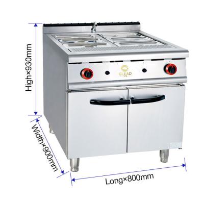 China Power Supply LPG/NG 22 Commercial Kitchen Cooking Equipment for 100Kg Capacity for sale