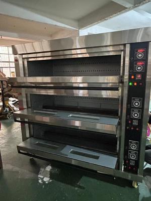 Китай Коммерческая печь на газовой палубе 9 подносов Вместимость 380 кг Тяжелое кулинарное оборудование продается
