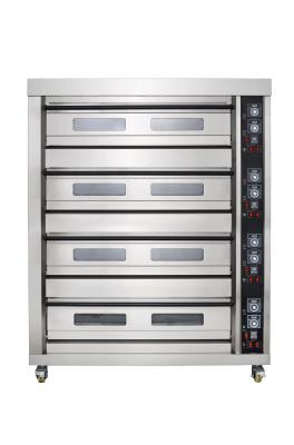China 485g Gas Deck Oven For Bakery / Food Production 0.3KW Power 220V50HZ Voltage en venta