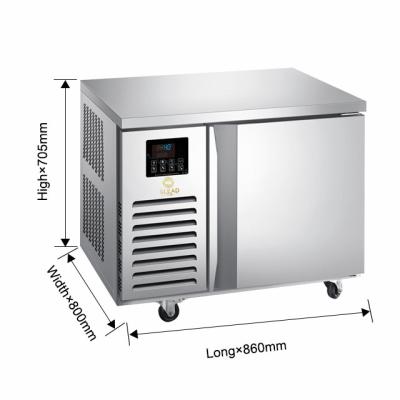 China 860*800*585mm Commercial Cooking Equipment For Consistent Temperature Controlblast Chiller/freezer for sale