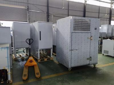China 3 bandejas de enfriadores / congeladores refrigerados por aire Sistema de refrigerante R-404A en venta