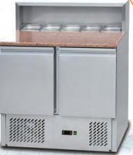 Китай Refrigerated Counter For Saladette With 220V/50Hz 2-8℃ Temperature Range Easy Clean Polished Corners продается