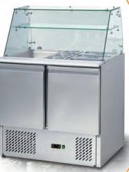 Китай Industrial Refrigeration Equipment Refrigerated Counter For Saladette With Internal Polished Corners продается