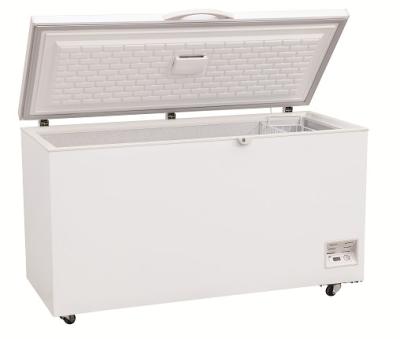 China Big Capacity Stainless Steel Chest Deep Freezer Commercial Top Door Adjustable Temp for sale