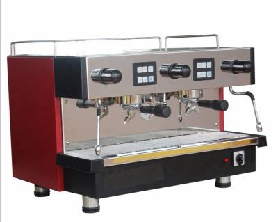 China Semi Automatic Commercial Hotel Equipment Coffee Machine With Rotary Pump for sale