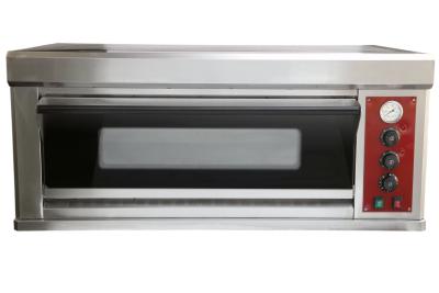 中国 1デッキ ピザ機械オーブンの小型のレストラン ピザ装置6.5KW 販売のため