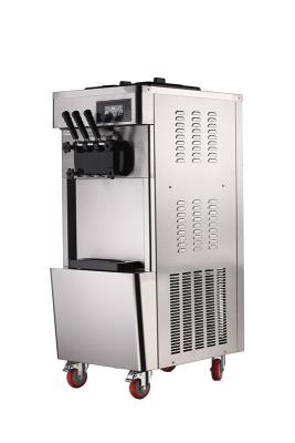 China Da máquina macia do gelado do saque de três sabores unidade de refrigeração da absorção do gelado mini à venda