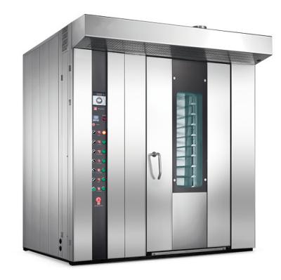 China Elektrische van de het Bakseloven van het 32 Dienbladbrood het Gas Roterende Oven voor de Productie van het Bakselvoedsel Te koop