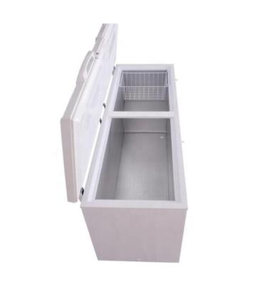 China Supermarket Industrial Refrigeration Equipment Double Top Open Door 600L for sale