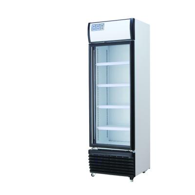 China Automatic Industrial Refrigeration Equipment Glass Door Beverage Display Cooler for sale