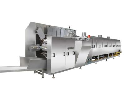 China Linha de produção completa automática do biscoito com controle do tela táctil do PLC à venda