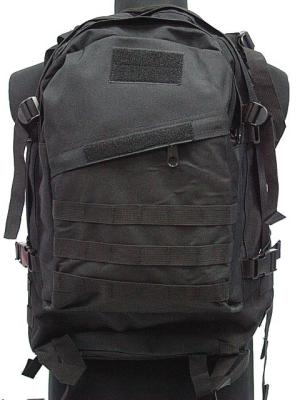 China Black nylon tactical backpack for sale