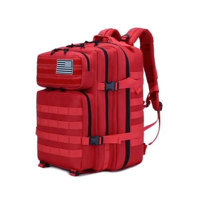 China Lightweight Packable Durable Travel Hiking Backpack Daypack Empty Red Medical Medium Transport Pack for sale