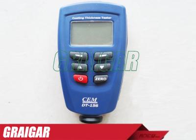 China De revestimento da espessura do medidor CEM DT-156 da pintura auto F/NF ponta de prova do calibre V-sulco de 1250 micrômetros à venda