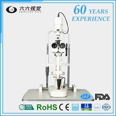 China 8~14mm Aperture Ophthalmic Slit Lamp With Professional Digital Camera for sale