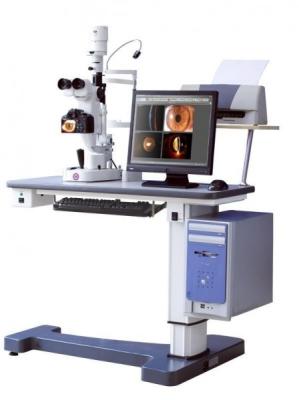 China Convenient Slit Lamp Microscope Image Collecting And Analysis System for sale