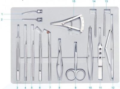 China Instrumentos de la microcirugía SYX9 fijados para la implantación de la lente intraocular en venta