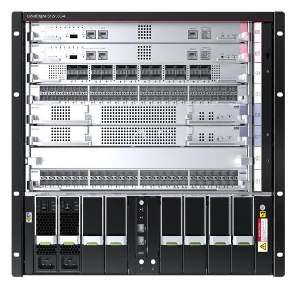 Quality QoS Function 100GE/40GE Network Switch S12700E-4 The Top Choice for IDC Networks for sale