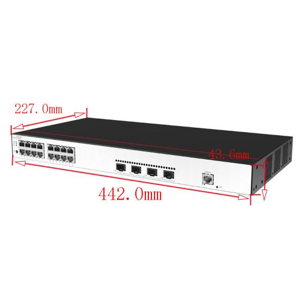 Quality 16804 Managed Switch Robust Secure and Full-Duplex Communication for Traffic for sale