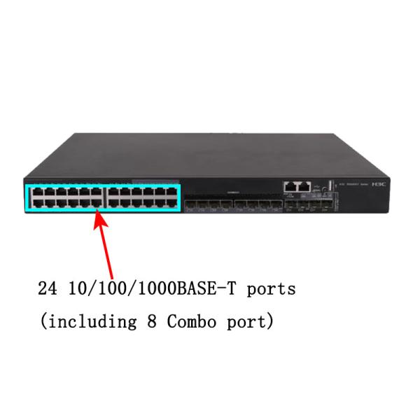 Quality 24-Port Gigabit Ethernet Switch S5500V2-28C-EI with Intelligent Network for sale