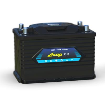 China LILEAD S110 Lifepo4 Deep Cycle Battery 110ah 12 Volt Lithium Ion Battery for sale