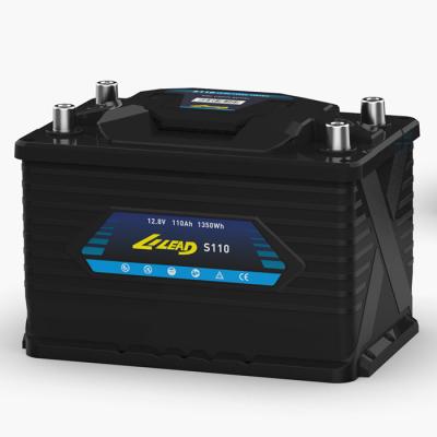 China 110AH 12 Volt Lifepo4 Battery Dual Purpose EV Grade For Boat for sale