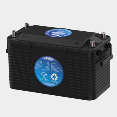 China LILEAD Dual Purpose Rv 12v Lithium Ion Rechargeable Battery 6000 Cycles for sale