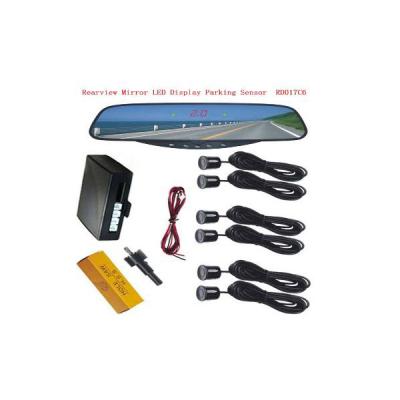 China Alarm Distance 2m ~ 0.3m Rearview Mirror Led Display Parking Sensor Car Electronics Products for sale