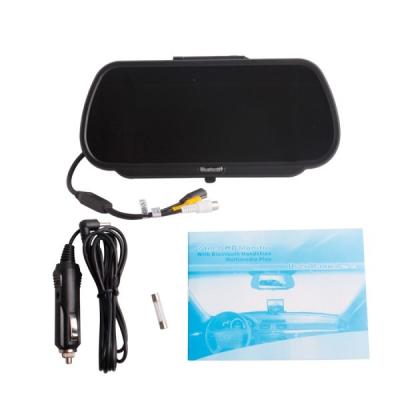 China Hd Rearview Monitor With Bluetooth Handsfree And Multimedia Play Car Electronics Products for sale