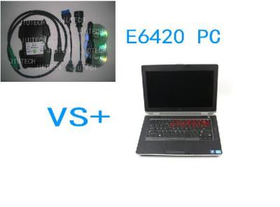 China Full Set Man T200 Man - Cats Heavy Duty Truck Diagnostic Scanner With D6420 Laptop for sale