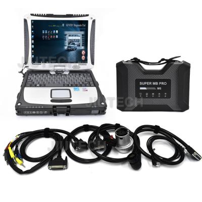 China Super MB Pro M6 Wireless Star Car Diagnosis Tool Full Configuration Fit + Laptop CF19 for sale