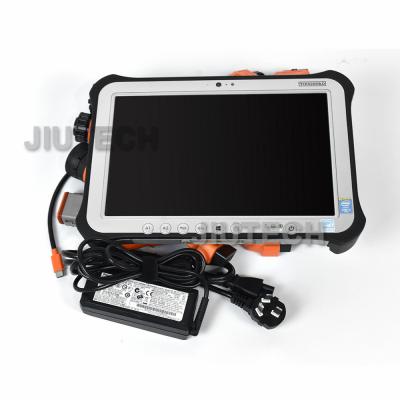 China Xtruck HDD Y009 Diagnostic Tools Support Multi-brand for Heavy Duty Trucks Excavators Equipment with FZG1 Tablet for sale