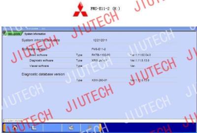 China Fuso Diesel Vehicle Construction Scanner Fuso Truck Scanners Diagnostic for sale