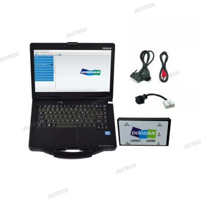 China Cf53 Laptop Doosan Diagnostic Tool Ddt Scr+Dpf+G2 Dcu+G2 Ecu+G2 Scan Dd Ecu Software Doosan Forklift Scanner Tool en venta