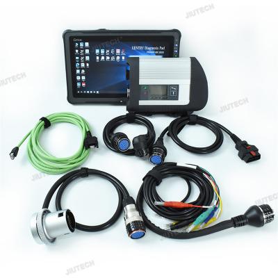 China MB Star C4 multiplexer sd connect C4 Software SSD wifi mb star c4 scanner odb 2 cable F110 tablet benz diagnostic tool for sale