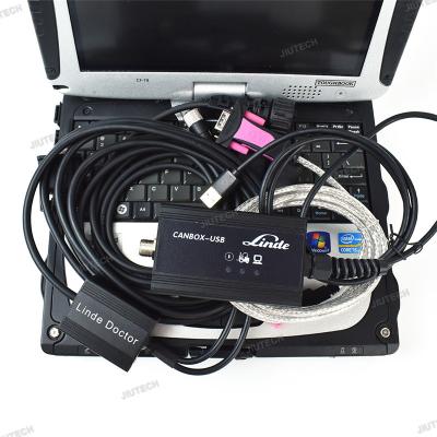 China New Linde Canbox and Doctor Diagnostic Cable With Pathfinder Software LSG Linde Forklift Truck Diagnostic Tool for sale